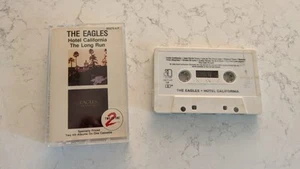 The Eagles Hotel California & The Long Run 2 Hit Albums On One Cassette Tape - Picture 1 of 2