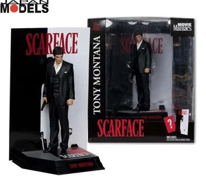 Tony Montana SCARFACE Movie Maniacs Limited Edition 6350 Pieces Mcfarlane Toys - Imagen 1 de 6