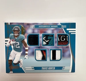 Travis Hunter 2025 Panini Absolute Tools Trade 5 Patch Jersey Prime /49 KG - Bild 1 von 2