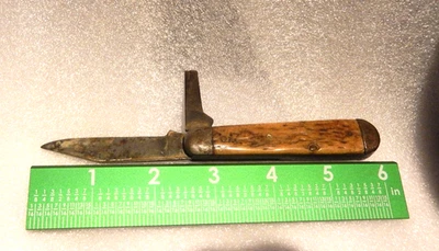 NAVAJA DE BOLSILLO VINTAGE DOS HOJAS --sin nombre Foto 1 de 2