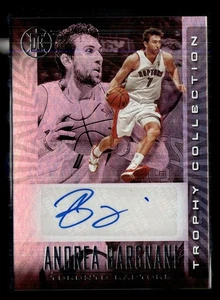 2019-20 ILLUSIONS TROPHY COLLECTION AUTO ANDREA BARGNANI RAPTORS - Picture 1 of 1