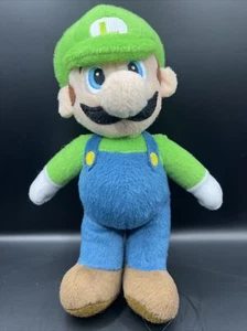 Muñeco de peluche Super Mario Bros Mario Luigi juguete de peluche suave realmente limpio - sin etiqueta - Imagen 1 de 2