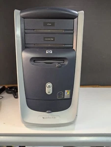 HP Pavilion 512w Retro Gaming PC Intel Celeron Boots no HDD - Bild 1 von 9