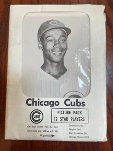 1967 Chicago Cubs Picture Pack Set With 12 Black & White Prints and Envelope - Picture 1 of 7