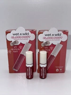 Wet n Wild Cloud Pout Marshmallow Lip Mousse 1111925 Girl, You're Whipped Sample - Image 1 of 3