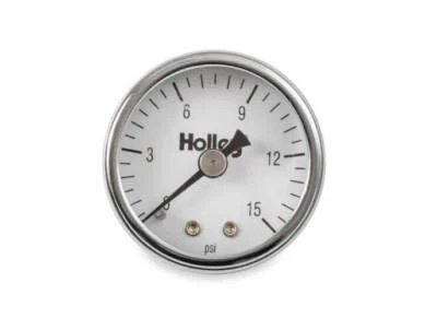 Holley 26-500 Mechanical Fuel Pressure Gauge, 0 - 15 PSI - Image 1 of 4