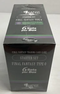 Final Fantasy Trading Card Game Starter Set Type-0 6 Sets Box 50 Cards Game Mat - Picture 1 of 7