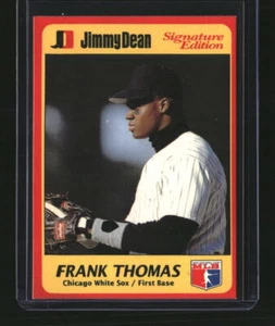 1991 Jimmy Dean Signature Edition #9 Frank Thomas - Picture 1 of 2