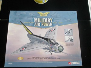 english electric lightning diecast model