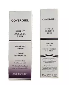 CoverGirl Simply Ageless Skin Blurring Serum & Eye Lift Serum Produktbündel Neu im Karton - Bild 1 von 11