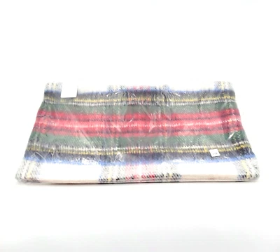 Pottery Barn Stewart Plaid Lumbar Pillow Cover 16" x 26" Christmas NEW - Image 1 of 4