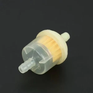 1x Motorcycle Oil Filter Inline Gas Fuel Filter Gasoline Filter Scooter Moped - Picture 1 of 4