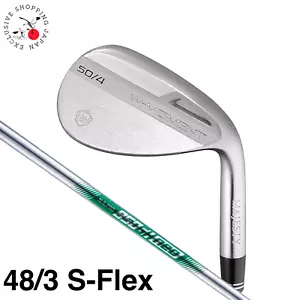 Majesty W-Moment Wedge Chrome 48/3 S Flex N.S.PRO 950GH neo Steel Shaft New Men - Picture 1 of 9