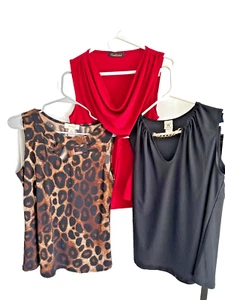 3 LOVELY TOPS(Diana Belle,WRAPPER,CANDID SOUL)BRAND NEW SIZE M - Picture 1 of 4
