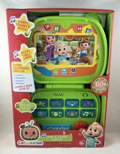 Cocomelon JJ Sing and Learn Laptop Interactive Educational Toy New Fast Shipping - Picture 1 of 12