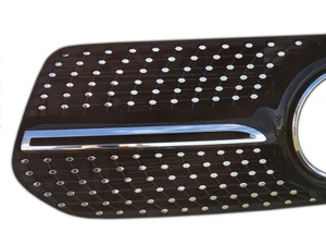 CHROM Aufkleber Folien f. Mercedes GLE V167 SUV C167 Coupe W167 AMG Diamantgrill - Bild 1 von 3