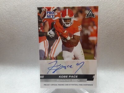 🏈2022 Leaf Pro Set Auto Kobe Pace RC #PSA-KP1 - Image 1 of 2