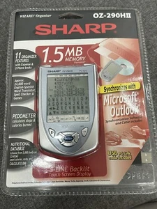 Sharp OZ-290HII 1.5MB USB Touch Screen Wizard Organizer Sealed - Photo 1 sur 4