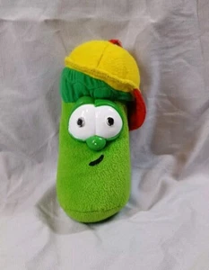 Big Ideas Veggie Tales Junior Espárragos 7" Peluche Juguete De Peluche Defectos Gorra y Ojos - Imagen 1 de 12
