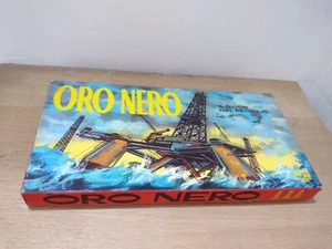 Completo 100% ORO NERO Editrice Giochi gioco del petrolio TUTTO ORIGINALE - Picture 1 of 21