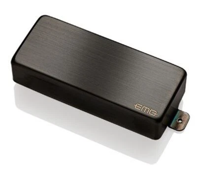 EMG Metal Works 60-8H Activo 8 Cuerdas Humbucker - Cromo Negro Cepillado - Imagen 1 de 3