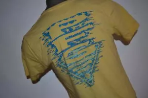 36850 Columbia PFG Camiseta de Pesca Amarillo Algodón Talla Mediana Para Hombre - Imagen 1 de 8