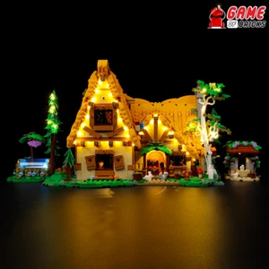 LED Light Kit for LEGO Snow White and the Seven Dwarfs' Cottage 43242 (Classic) - Picture 1 of 17