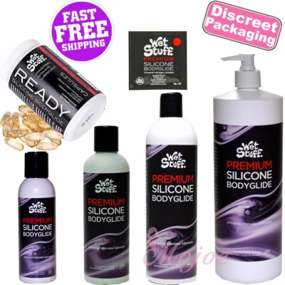 WET STUFF Premium Silicone Bodyglide Personal Lubricant Lube Sex Anal Vagina - image 1 of 4