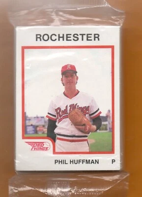 1987 ProCards Rochester Red Wings conjunto sellado de fábrica - Bill Ripken Jeff Ballard Foto 1 de 2