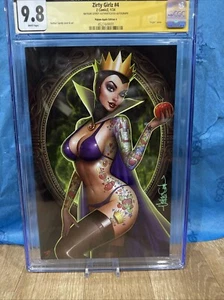 Zirty Girlz #4 Ss CGC 9.8 Poison Apple Virgin SIGNED Nathan Szerdy Comic Snow - Picture 1 of 11