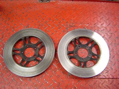 Honda GL1000 1979 Goldwing rueda delantera rotores de freno de disco Foto 1 de 2