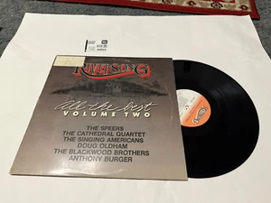 ALL THE BEST VOLUME 2 RIVERSONG COMPILATION LP 12" RECORD SOUTHERN GOSPEL - Picture 1 of 2