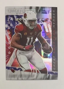 2020 Rookies & Stars Great American Heroes Larry Fitzgerald Silver Prizm GAH-7! - Foto 1 di 2