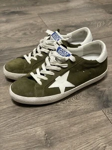 GOLDEN GOOSE Deluxe Brand GGDB Superstar Suede White Star Sneaker Shoes 38 7.5 - Picture 1 of 14
