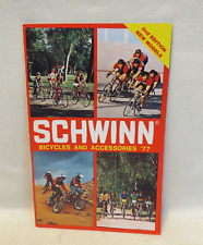 Vintage NOS - Schwinn Bicycle Catalog Parts Accessories w/Price List 1977, NICE!