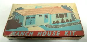 Bachmann Plasticville RH-1 Ranch House Model Kit Train Layout Accessories (D1) - Picture 1 of 7