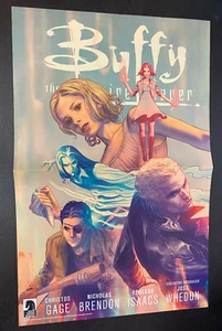 Cartel promocional Buffy Vampire Slayer/Angel Faith 2014 -- doble cara 11x17 - Imagen 1 de 2