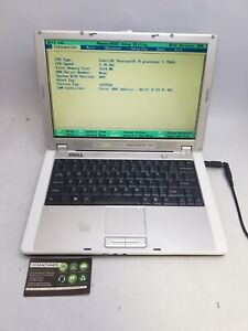 Dell Inspiron 700m Laptop Pentium M @1.7GHz 1GB RAM NO HD/OS/CADDY - TESTED!