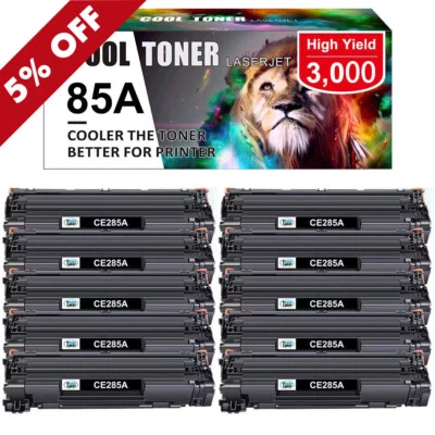 Toner XXL CE285A per HP 85A Laserjet Pro P1102 P1102W P1109W M1132 M1136 M1212NF - Immagine 1 di 4