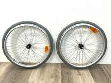 Rollstuhlräder 24 x 1 mit Steckachse 12,7 mm für den Faltrollstuhl A5503