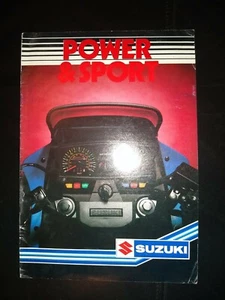 Suzuki Range Sales Brochure - 1984 Feat RG250 XN85 Turbo - Picture 1 of 2