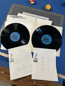 King Biscuit Flower Hour Radio Meets The Rolling Stones July 1980 2-LP Cue Sheet - Imagen 1 de 12