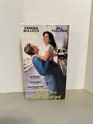 "While You Were Sleeping" (VHS, 1995) with Sandra Bullock & Bill Pullman - Image 1 of 4