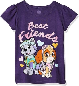 Nickelodeon Little Girls' Paw Patrol Short Sleeve T-Shirt Shirt - Picture 1 of 5