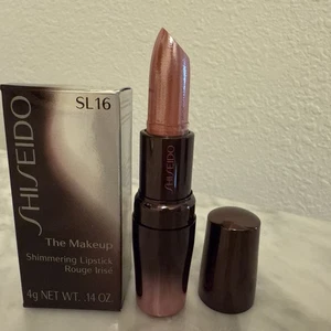 New in box RARE Shiseido The Makeup SL16 Shimmering Lipstick 4g .14oz pink - Picture 1 of 5