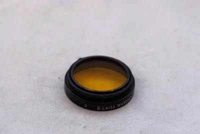 Original Leica A36 Yellow Y #3 (Y3) Filter E. Leitz Wetzlar in Excellent - Image 1 of 2