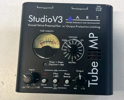 ART Tube MP Studio V3 Voiced Valve Preamplifier with Power Supply - Bild 1 von 2