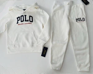 NWT, Boys Polo Ralph Lauren Set of 2. Hoodie + Joggers Size 6. Approx 116 Eu - Picture 1 of 3