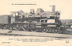 CPA TRAIN / LES LOCOMOTIVES FRANCAISES (EST) / MACHINE N°3819 A SURCHAUFFEUR - Picture 1 of 1