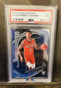 2019 Panini Spectra N. Alexander - Walker #115 New Orleans Pelicans RC PSA9 - Picture 1 of 1